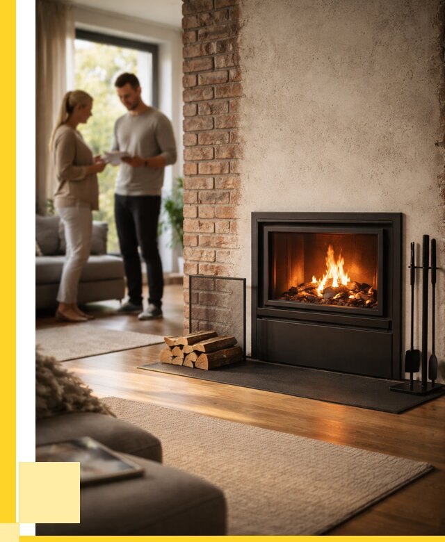 Металлические камины и печи в Москве от 68673 р. | АкваДомМск