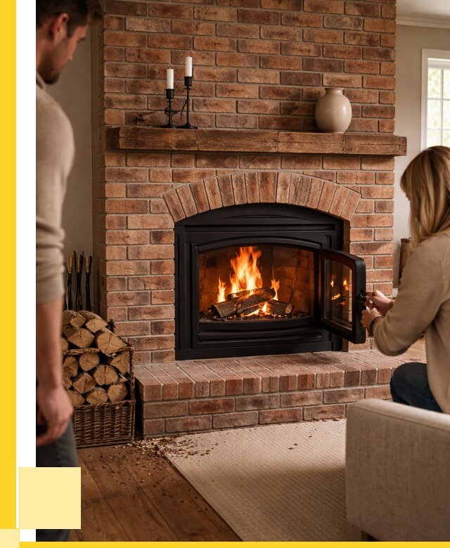 Кирпичные камины под ключ в Москве от 158475 р. | АкваДомМск