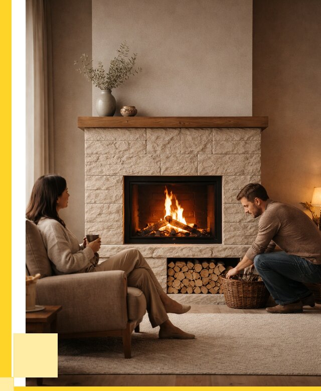 Камины для дома в Москве под ключ от 158475 р. | АкваДомМск