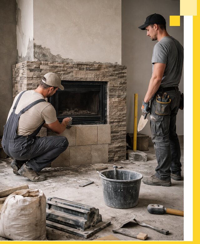 Камины под ключ в Москве: проект, изготовление и монтаж