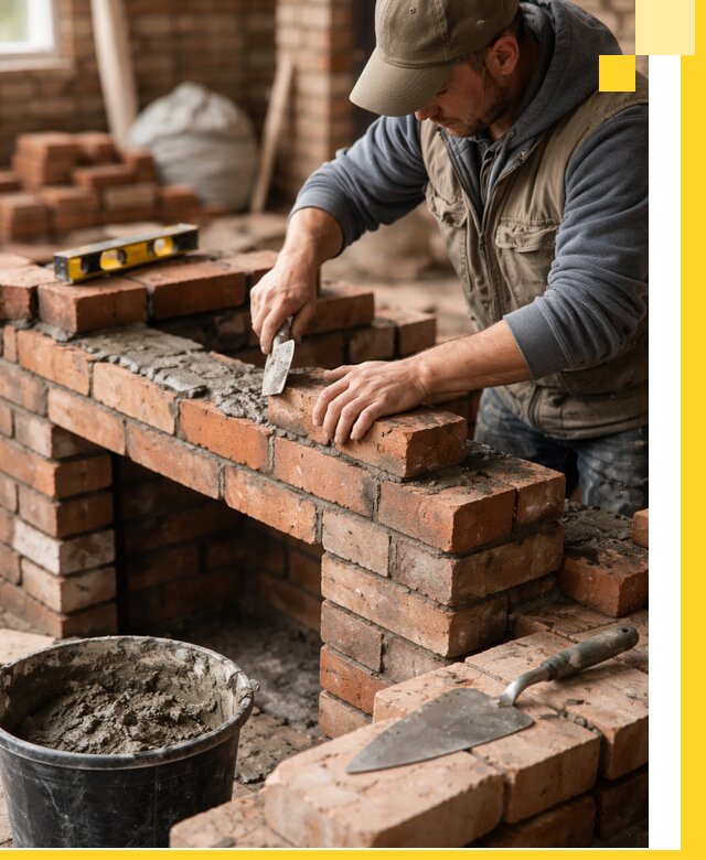 Кладка каминов под ключ в Москве профессиональная отделка и монтаж