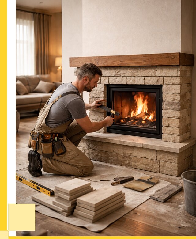 Строительство каминов в Москве от 158475 р., АкваДомМск - под ключ