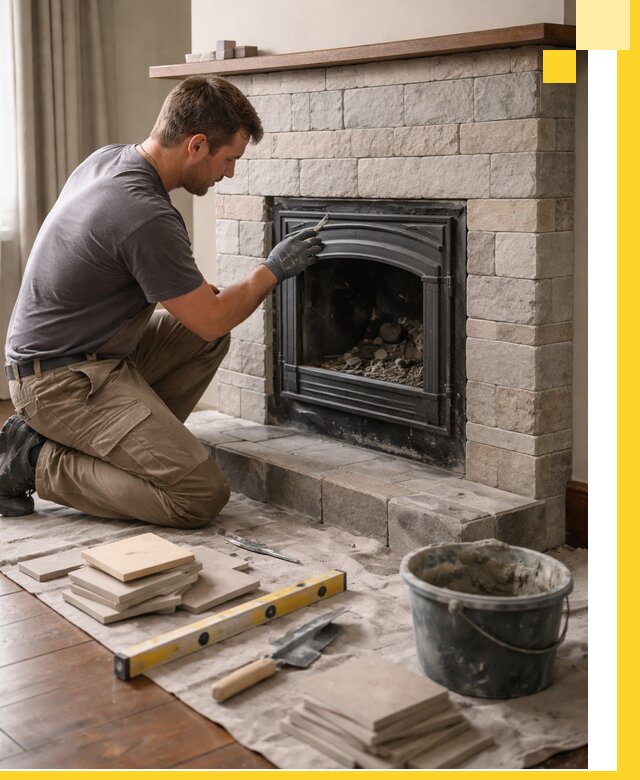 Профессиональный ремонт каминов в Москве восстановление и сервис