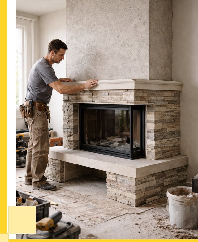 Изготовление каминов под ключ в Москве от 158475 р. | АкваДомМск