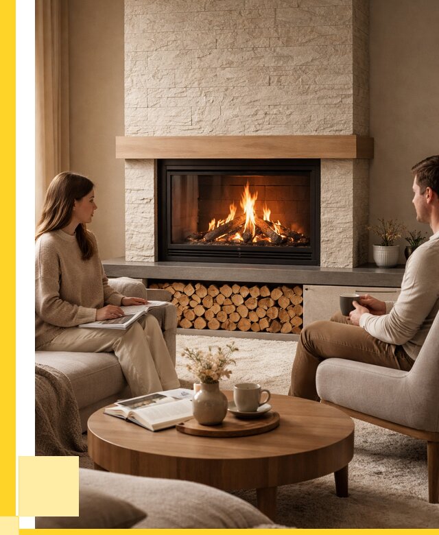 Камины со стеклом в Москве от 190170 р. | АкваДомМск — топки 3 стекла