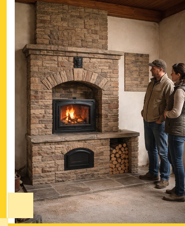 Кирпичная печь под ключ в Москве от 158475 р. | АкваДомМск