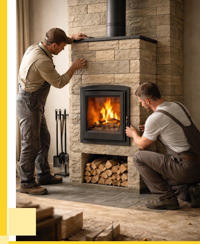 Дровяные кирпичные печи в Москве от 47543 р. | АкваДомМск