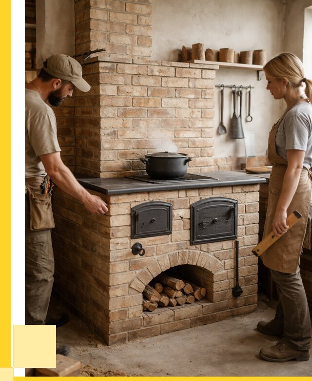 Варочно отопительные печи в Москве от 95085 р. | АкваДомМск