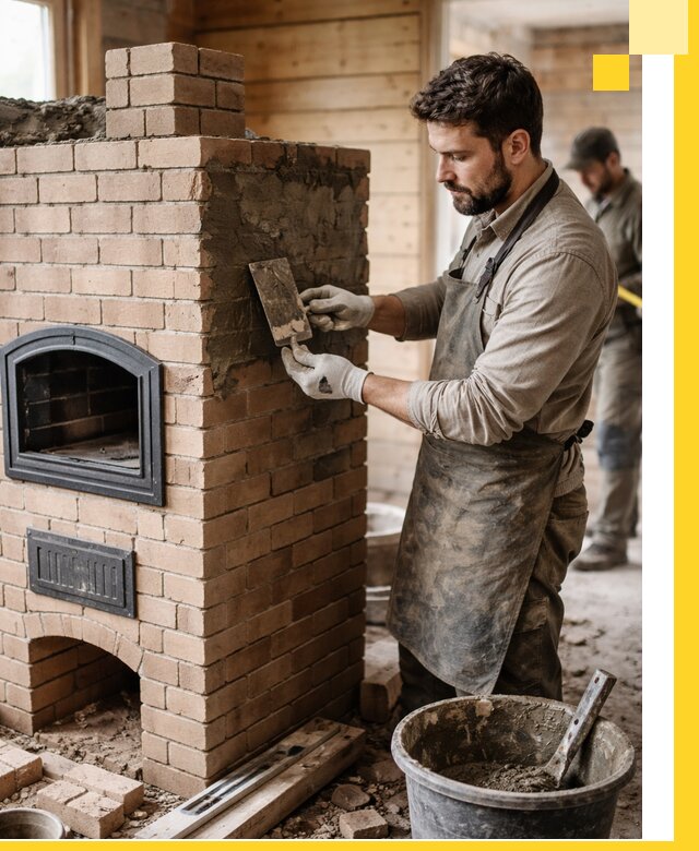 Изготовление и установка печей-шведок под ключ в Москве