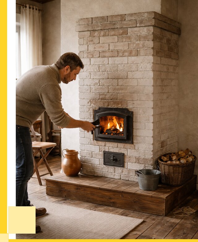 Печь голландка из кирпича в Москве от 89803 р. | АкваДомМск