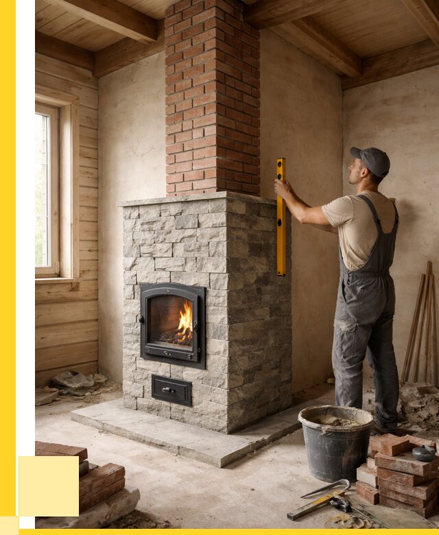 Печи и дымоходы под ключ в Москве от 47543 р., АкваДомМск