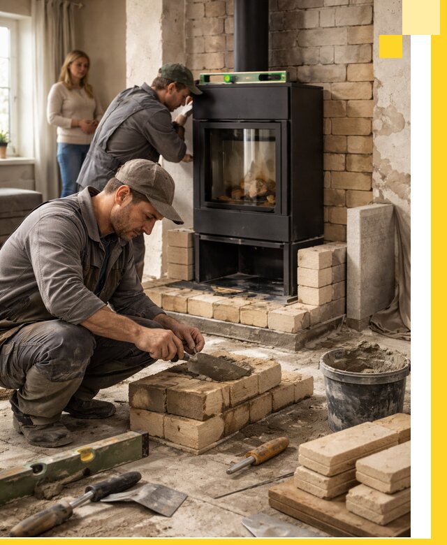 Печи и камины под ключ: проект, установка в Москве