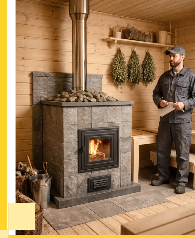 Печи для бани под ключ в Москве от 126780 р. | АкваДомМск