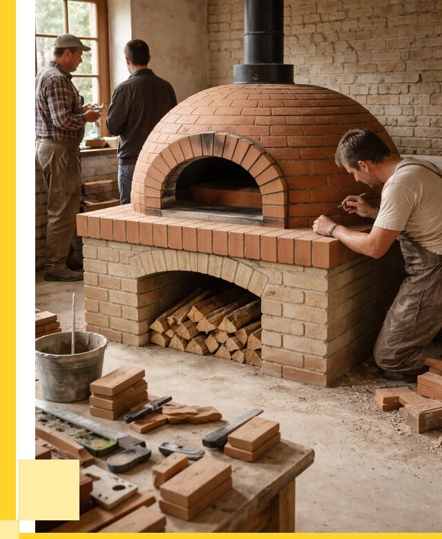 Помпейская печь дровяная для пиццы в Москве | АкваДомМск от 211300 р.