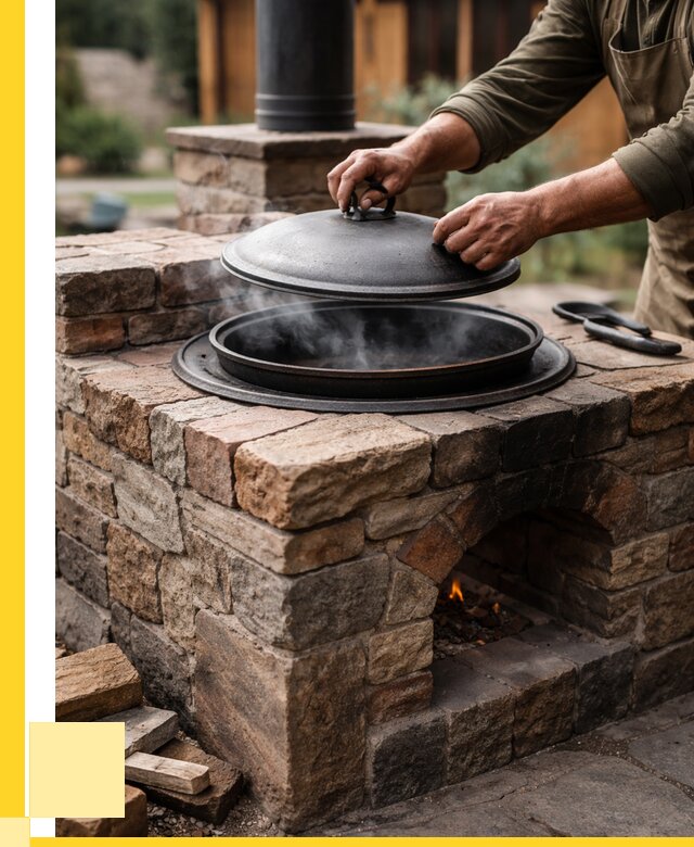 Печи для казана в Москве по цене от 19017 р. | АкваДомМск