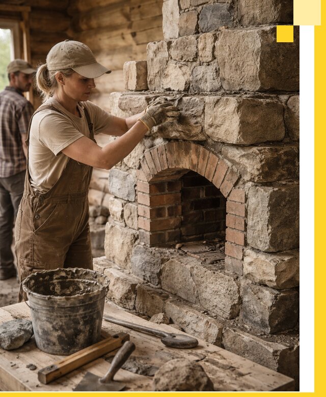 Каменные печи на заказ и монтаж в Москве, долговечные решения