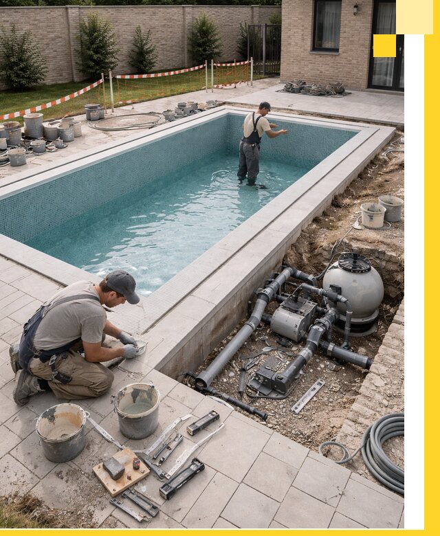 Строительство бассейнов под ключ в Москве: проекты и монтаж