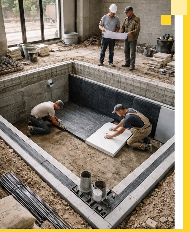 Проекты частных и общественных бассейнов под ключ в Москве