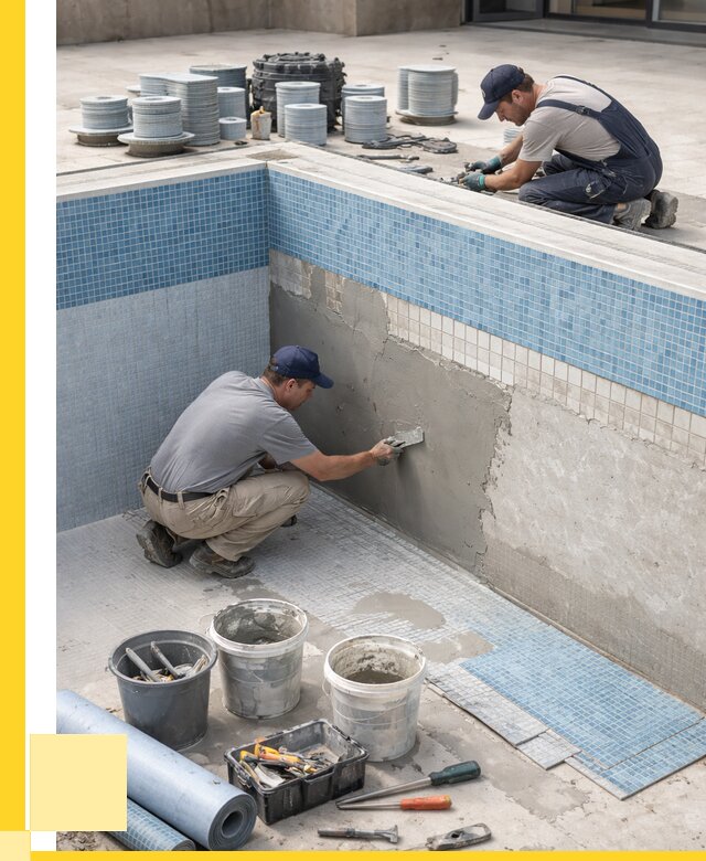 Ремонт и обслуживание бассейнов в Москве от 26413 р. | АкваДомМск