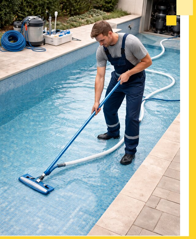 Профессиональная чистка бассейнов и фильтров в Москве под ключ