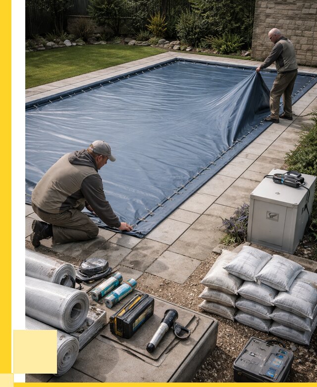 Консервация бассейнов в Москве под ключ от 6867 р. | АкваДомМск