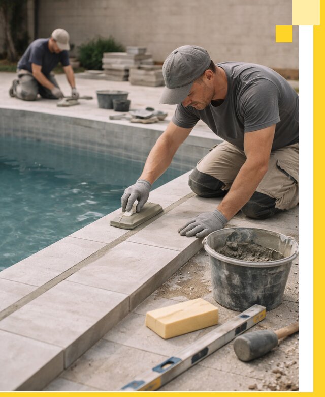 Отделка бассейнов в Москве: декоративная отделка и гидроизоляция