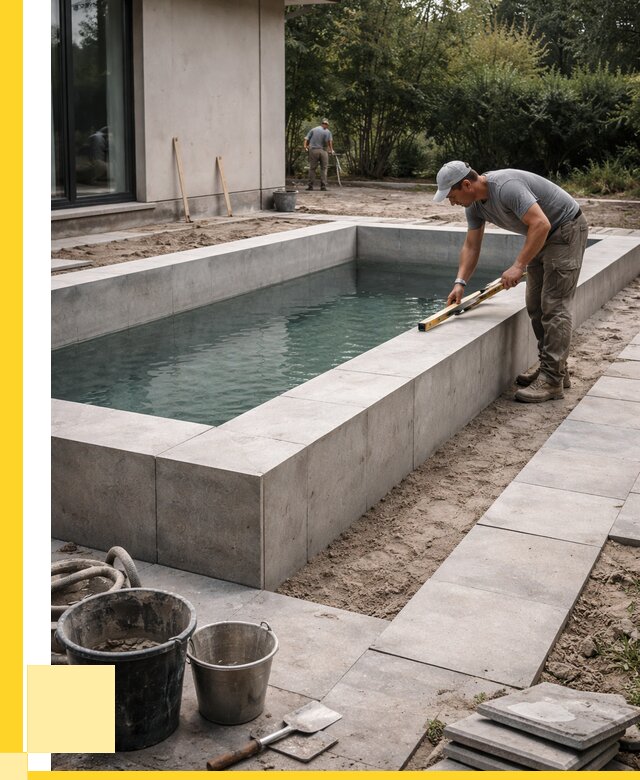 Строительство бетонного бассейна в Москве от 1267800 р. | АкваДомМск