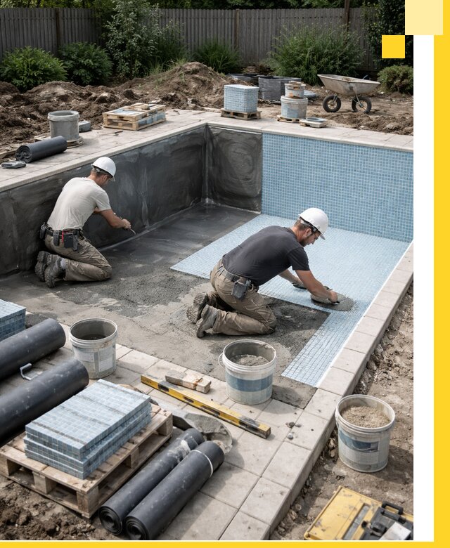 Проектирование и строительство стационарных бассейнов в Москве