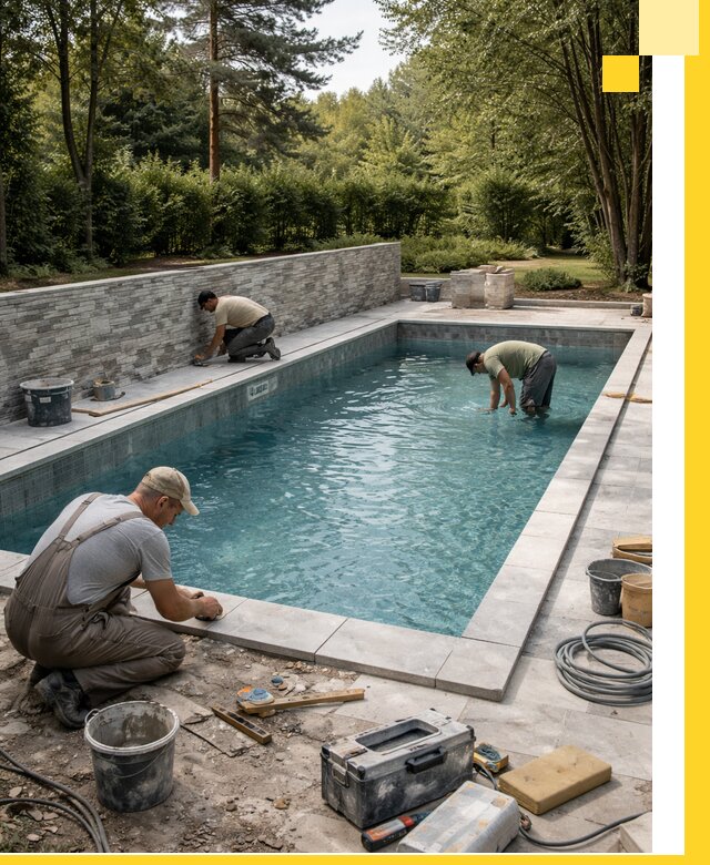 Проектирование и строительство частных бассейнов в Москве