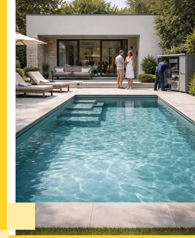 Бассейн в доме в Москве под ключ от 1267800 р. | АкваДомМск