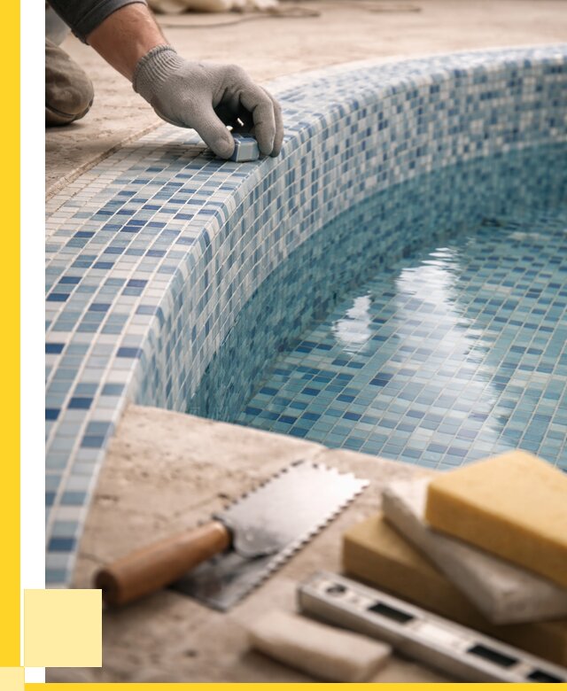 Мозаика для бассейна в Москве от 4437 р. купить АкваДомМск