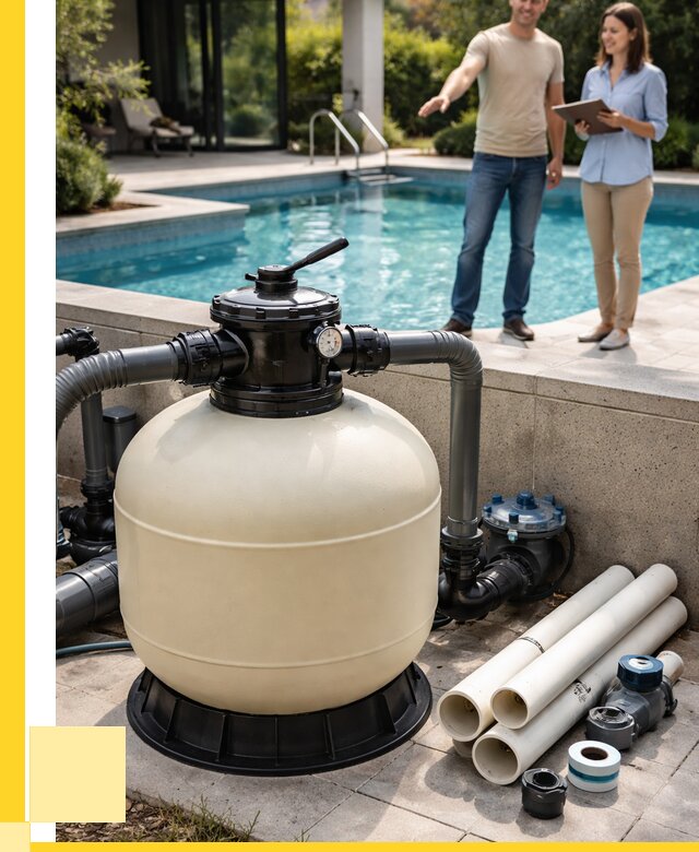 Песочные фильтры для бассейнов в Москве от 19017 р., АкваДомМск