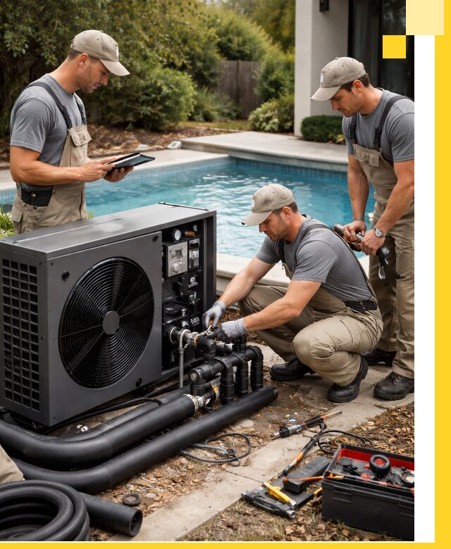 Проектирование и установка тепловых насосов для бассейнов в Москве