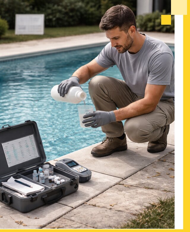 Профессиональная дезинфекция воды в бассейне в Москве