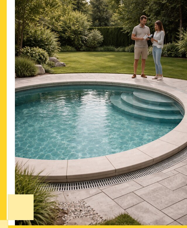 Круглые каркасные бассейны купить в Москве от 264125 р. | АкваДомМск