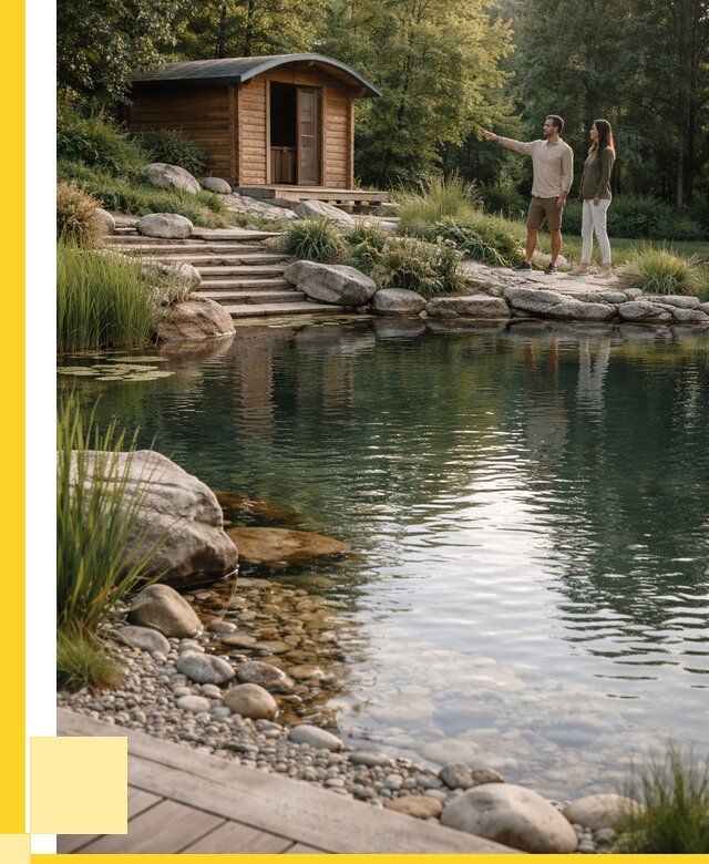 Природные бассейны под ключ в Москве от 475425 р. | АкваДомМск