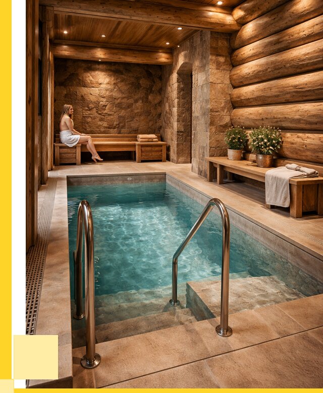 Аренда бани с бассейном в Москве от 1584750 р. | АкваДомМск