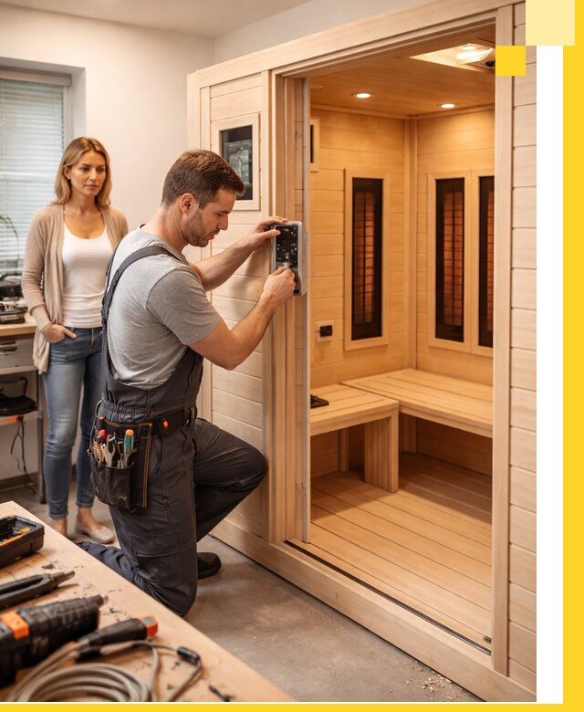 Инфракрасные сауны под ключ в Москве продажа и установка