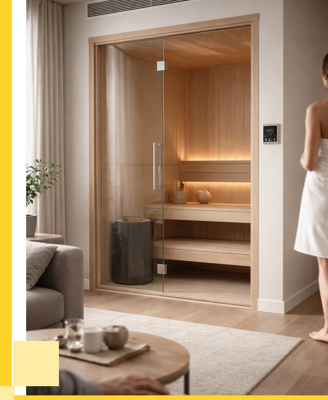 Сауна в квартире под ключ в Москве от 126780 р. АкваДомМск