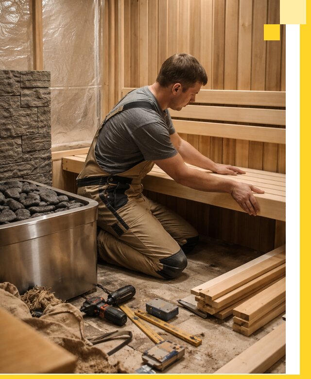 Сауны для дома под ключ с проектированием и монтажом в Москве