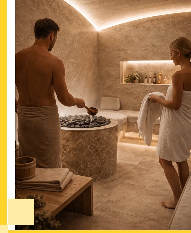 Сауны с хамамом в Москве от 369775 р. – проекты и монтаж | АкваДомМск