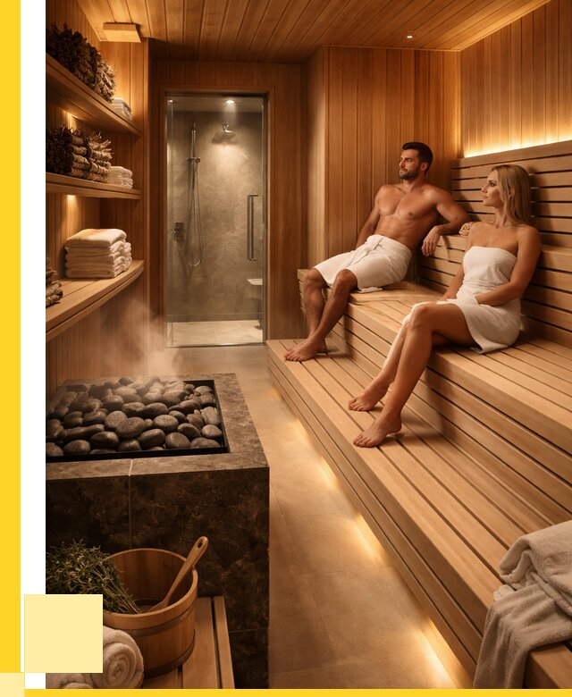 Интерьеры саун под ключ в Москве от 190170 р. | АкваДомМск