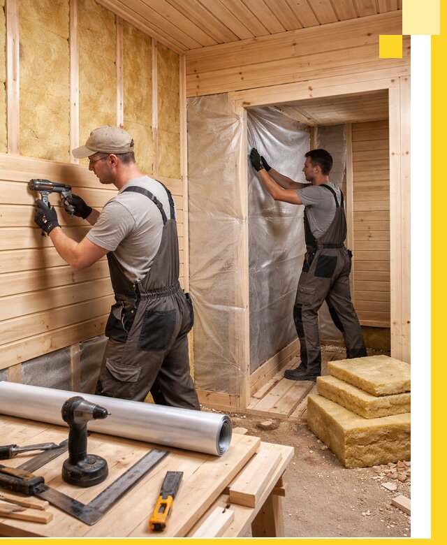 Бани под ключ в Москве с проектом и полным монтажом