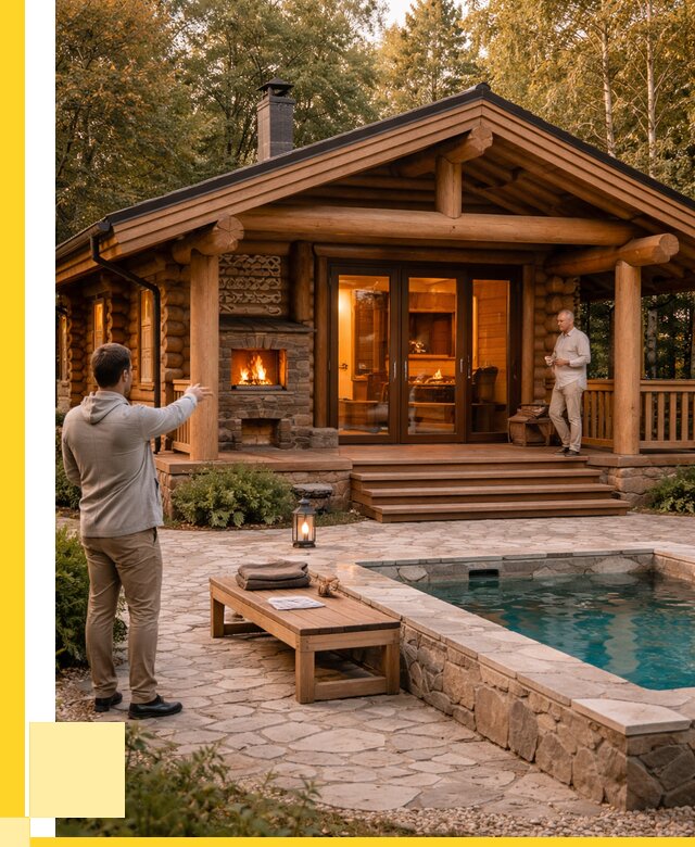 Проекты бань и хамам в Москве от 26413 р. | АкваДомМск