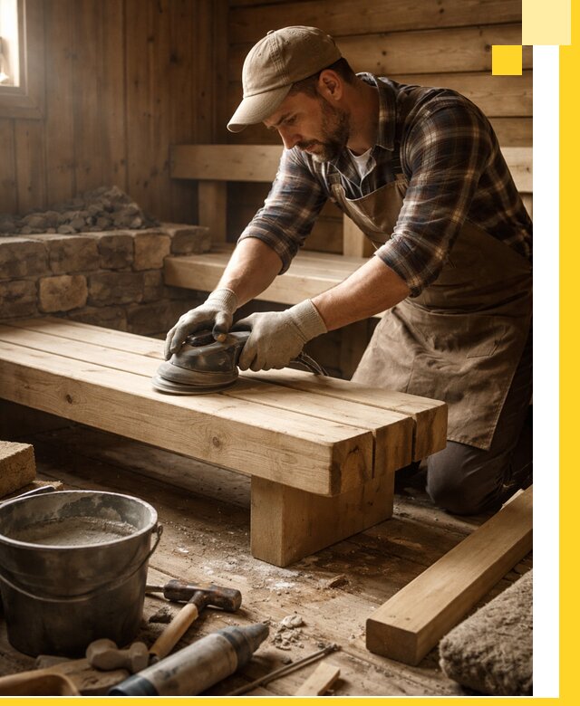 Ремонт бань под ключ в Москве с гарантией качества и сроков