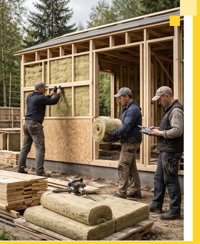 Проектирование и строительство каркасных бань в Москве под ключ