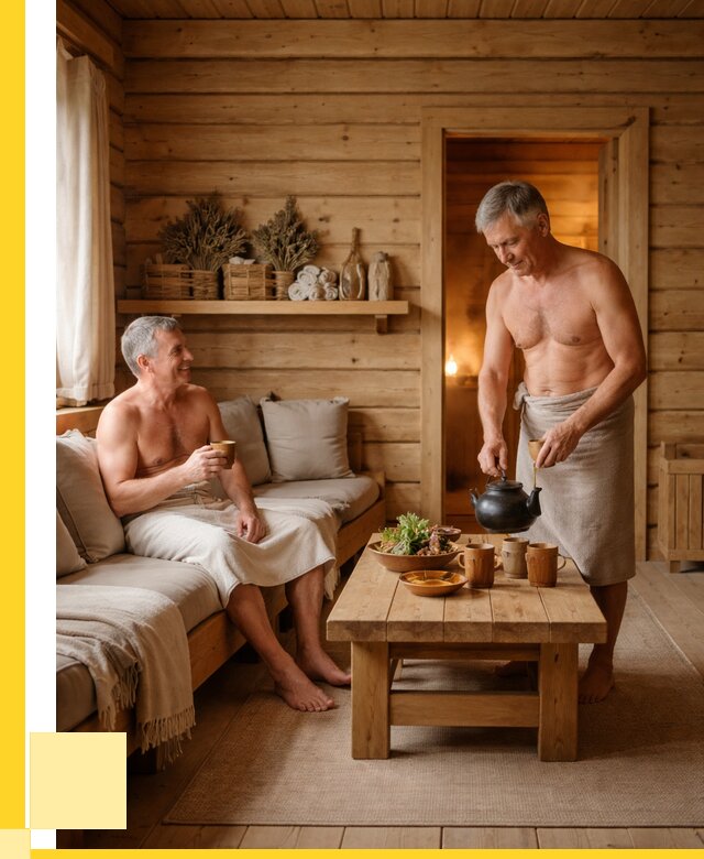 Бани с комнатой отдыха под ключ в Москве от 475425 р. | АкваДомМск