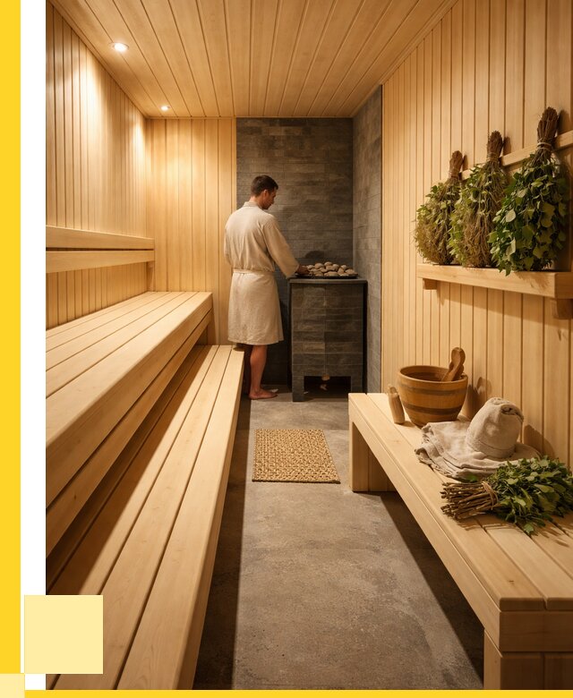 Отделка парной под ключ в Москве от 369775 р. | АкваДомМск