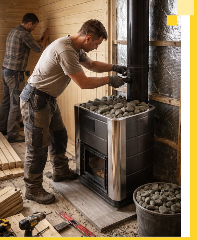 Проектирование и строительство парилок для бани в Москве под ключ