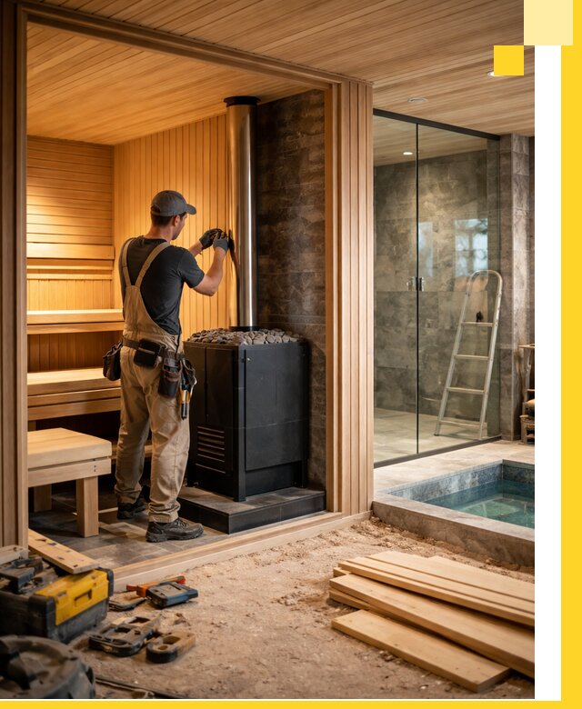 Полное строительство банных комплексов под ключ в Москве